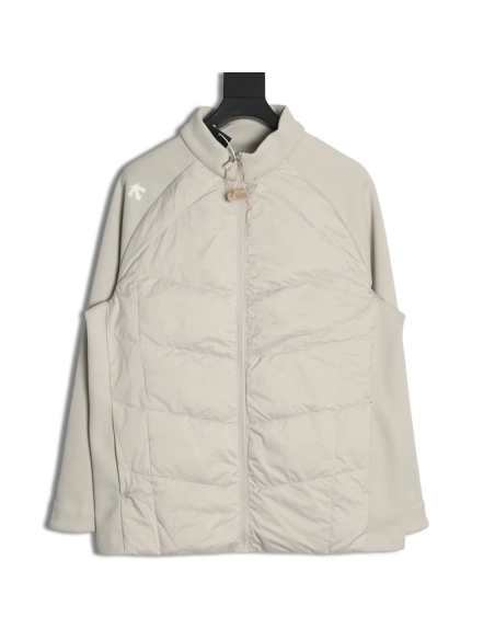 Descente paneled standcollar down jacket,Descente Jacket,Jacket,APPAREL