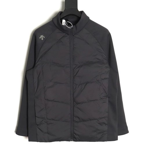 Descente paneled standcollar down jacket,Descente Jacket,Jacket,APPAREL
