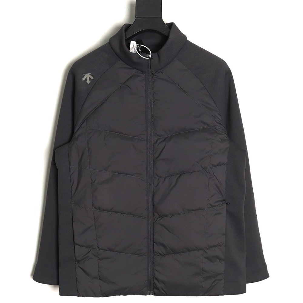 Descente paneled standcollar down jacket,Descente Jacket,Jacket,APPAREL