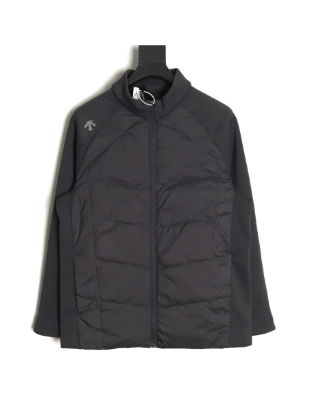 Descente paneled standcollar down jacket,Descente Jacket,Jacket,APPAREL