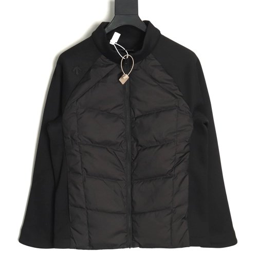Descente paneled standcollar down jacket,Descente Jacket,Jacket,APPAREL