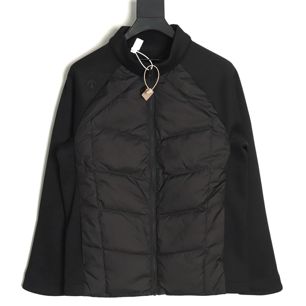 Descente paneled standcollar down jacket,Descente Jacket,Jacket,APPAREL