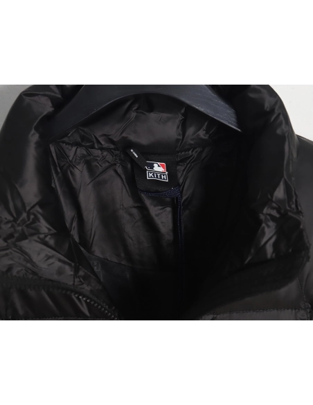 KITH MLB joint python pattern embroidered letter down jacket,MLB Jacket,Jacket,APPAREL