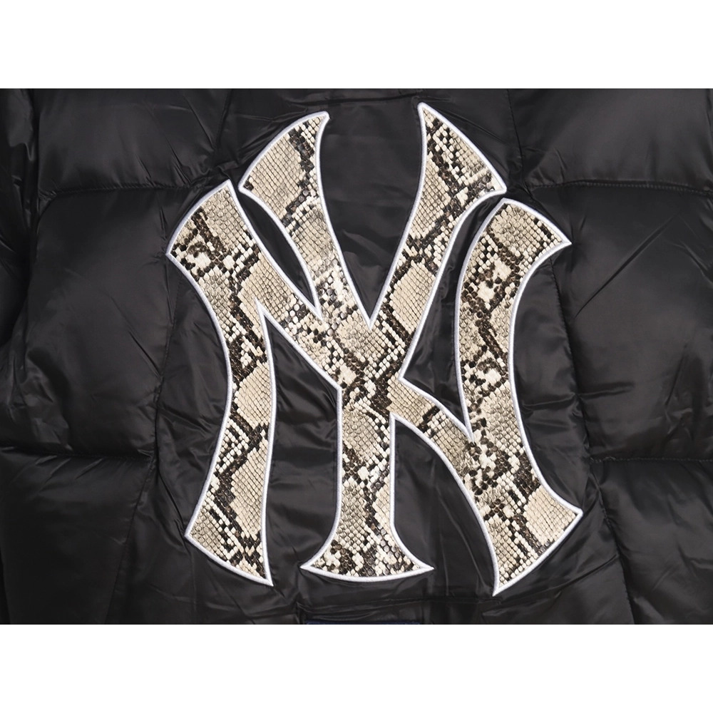 KITH MLB joint python pattern embroidered letter down jacket,MLB Jacket,Jacket,APPAREL