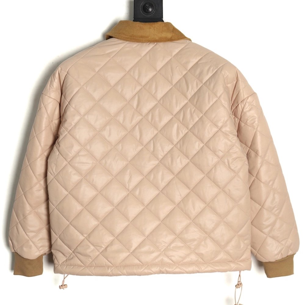 Miu Miu rhombus quilted cotton patchwork jacket,Miu Miu Jacket,Jacket,APPAREL