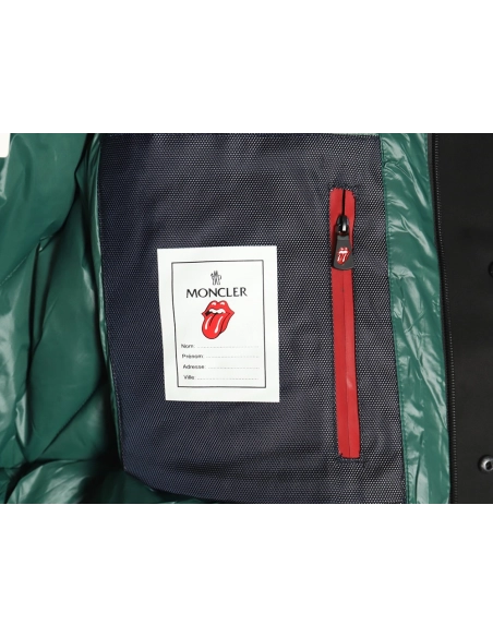Moncler Rolling Stones cobranded down jacket,Moncler Jacket,Jacket,APPAREL