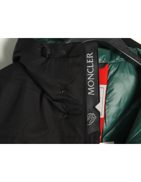 Moncler Rolling Stones cobranded down jacket,Moncler Jacket,Jacket,APPAREL
