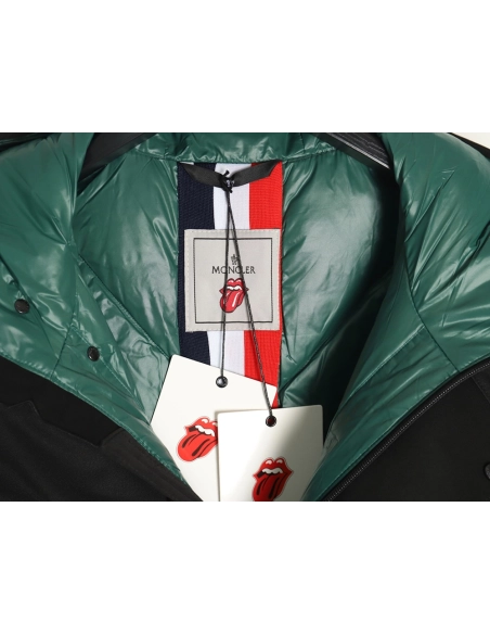 Moncler Rolling Stones cobranded down jacket,Moncler Jacket,Jacket,APPAREL