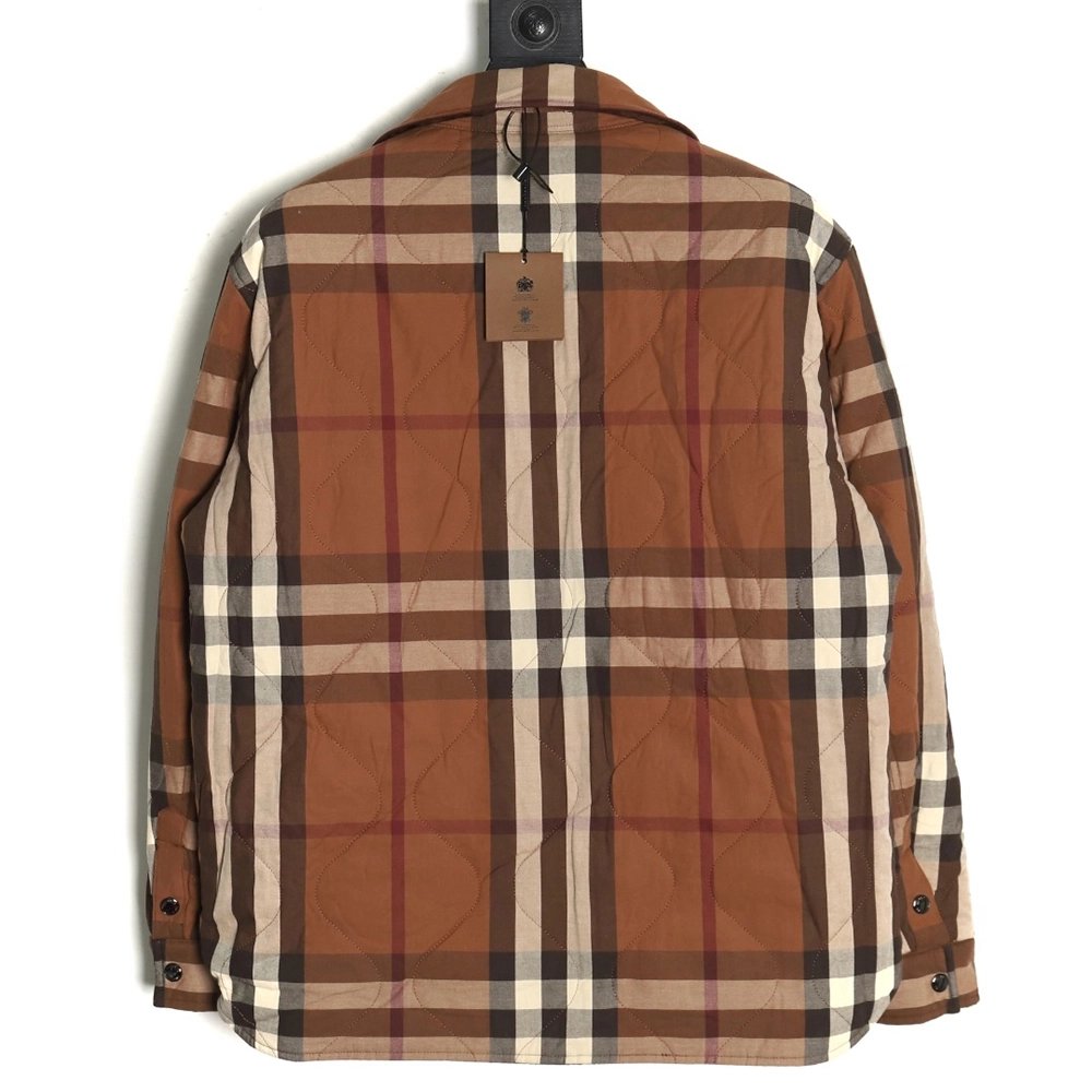 Burberry hem check reversible cotton jacket,Burberry Jacket,Jacket,APPAREL