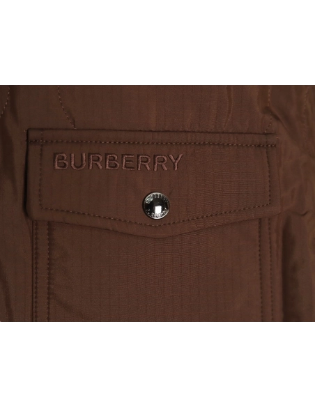 Burberry hem check reversible cotton jacket,Burberry Jacket,Jacket,APPAREL