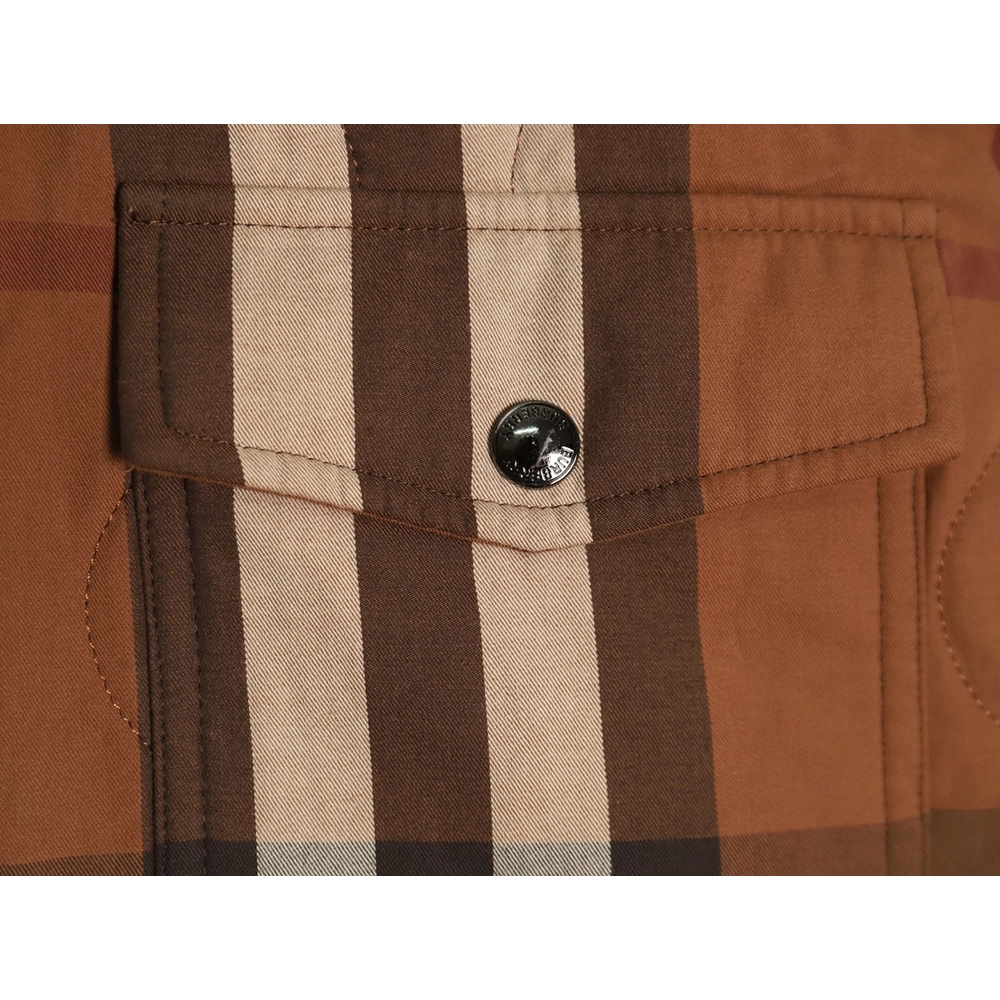 Burberry hem check reversible cotton jacket,Burberry Jacket,Jacket,APPAREL