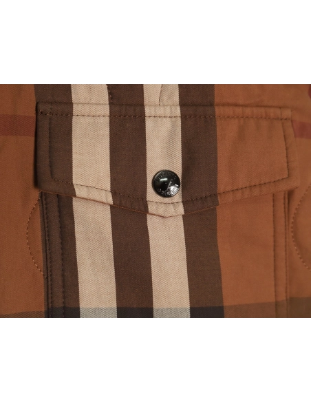 Burberry hem check reversible cotton jacket,Burberry Jacket,Jacket,APPAREL