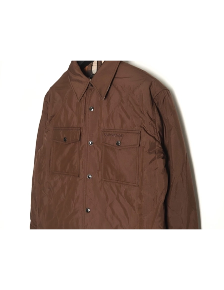 Burberry hem check reversible cotton jacket,Burberry Jacket,Jacket,APPAREL