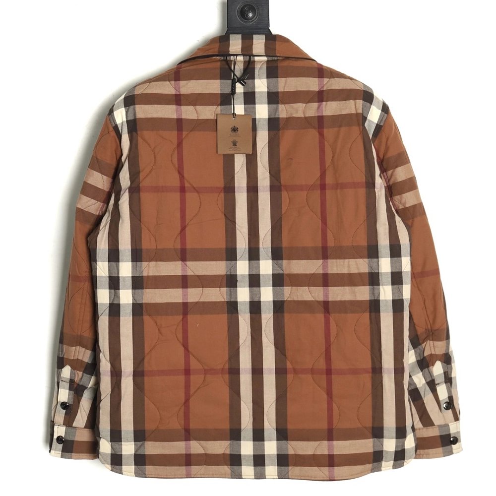 Burberry hem check reversible cotton jacket,Burberry Jacket,Jacket,APPAREL