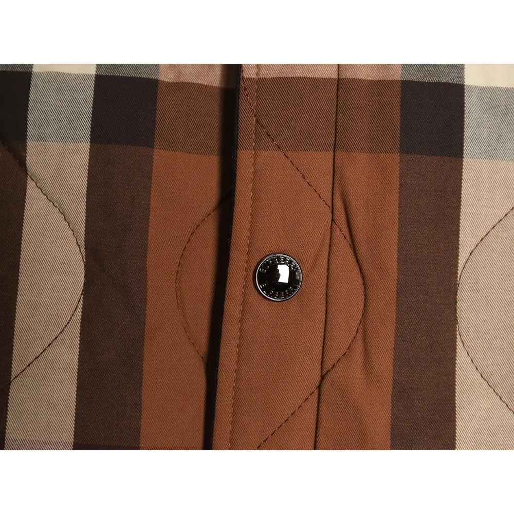 Burberry hem check reversible cotton jacket,Burberry Jacket,Jacket,APPAREL