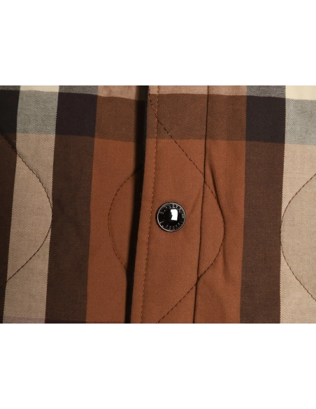 Burberry hem check reversible cotton jacket,Burberry Jacket,Jacket,APPAREL