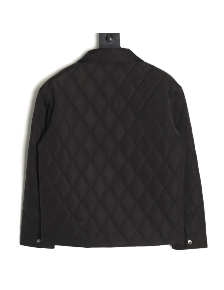 Prada chest square large pockets double zipper thin cotton jacket,Prada Jacket,Jacket,APPAREL