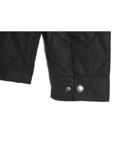 Prada chest square large pockets double zipper thin cotton jacket,Prada Jacket,Jacket,APPAREL