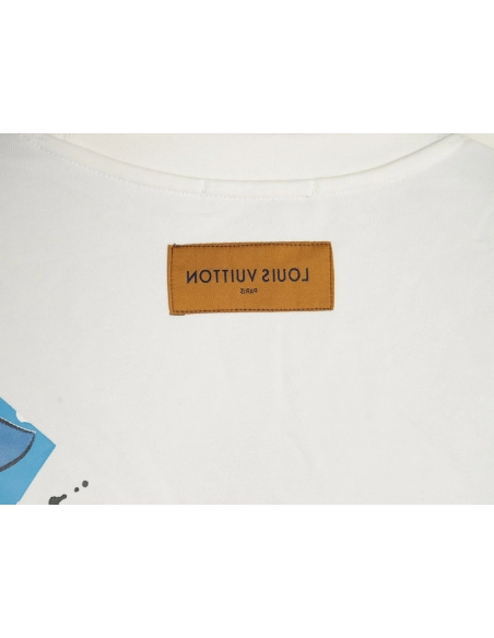 Louis Vuitton colorful presbyopic letter graffiti print crew neck sweatshirt,Louis Vuitton Sweatshirt,Sweatshirt,APPAREL