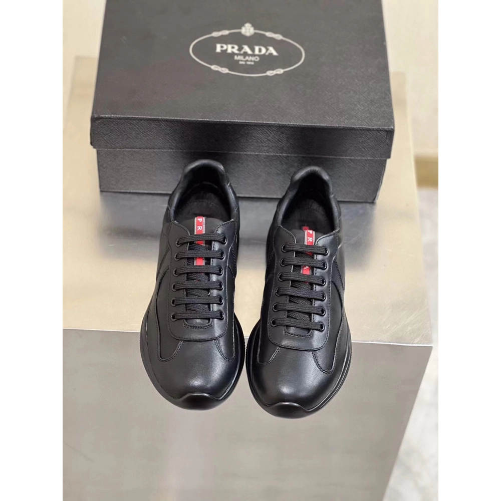 PRADA SNEAKER,Sneakers,Buy Cheap Discount Prada Americas Cup nappa leather sneakers