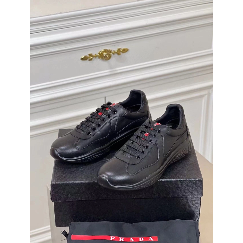 PRADA SNEAKER,Sneakers,Buy Cheap Discount Prada Americas Cup nappa leather sneakers