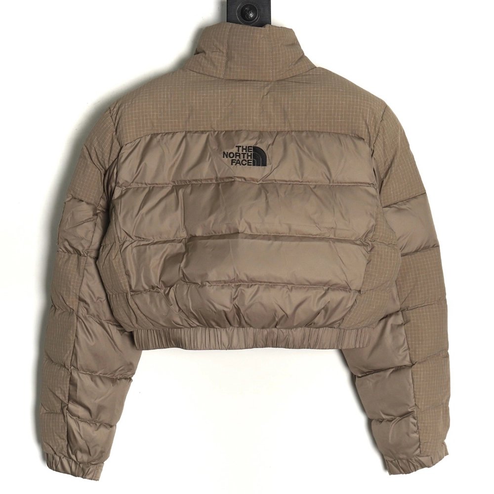 The North Face Jacket,Jacket,Clothing,Buy Cheap Discount The North Face highwaisted plaid short patchwork down jacket