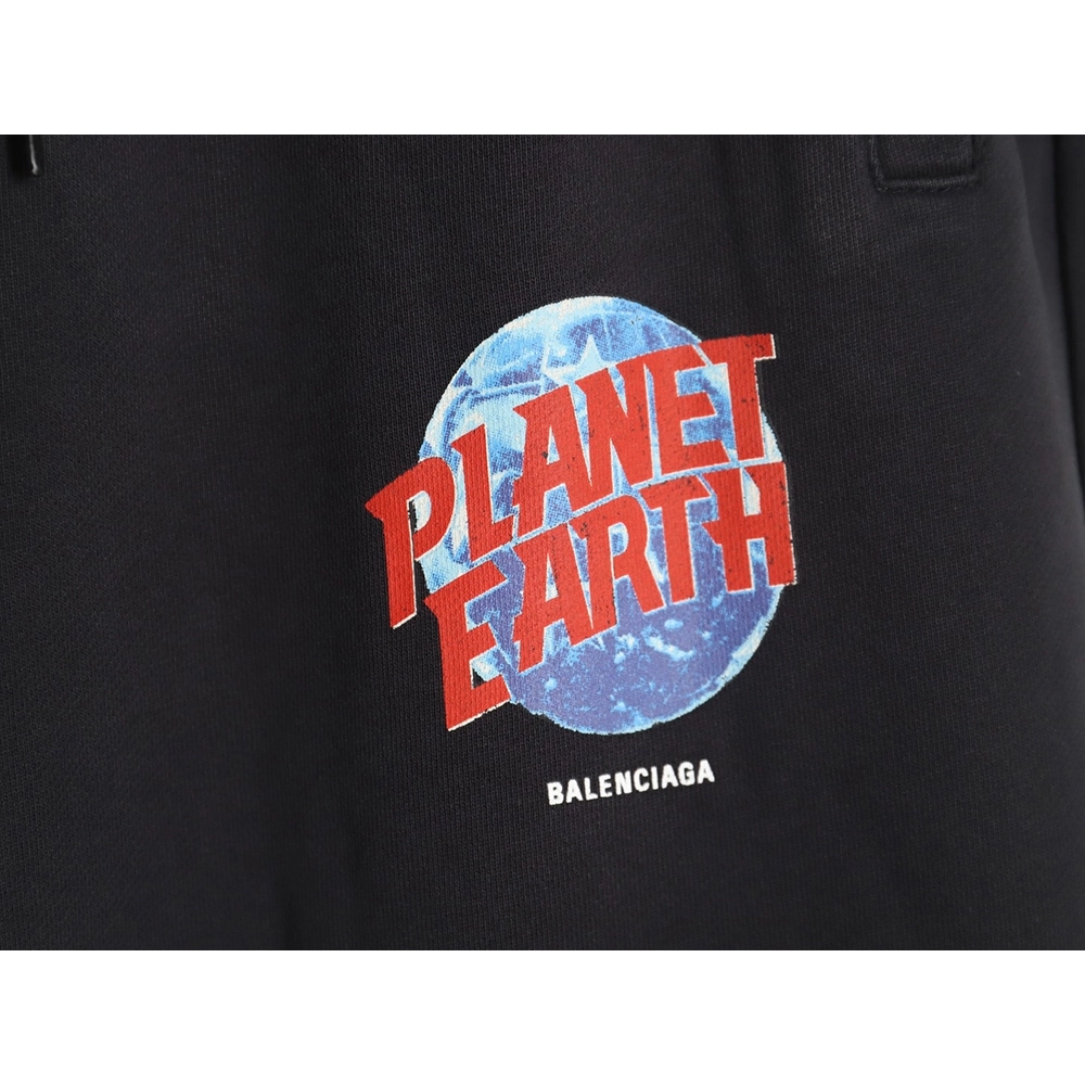 Balenciaga Trousers,CASUAL PANTS,Clothing,Buy Cheap Discount Balenciaga Earth pattern print distressed trousers