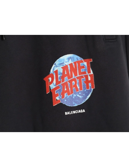 Balenciaga Trousers,CASUAL PANTS,Clothing,Buy Cheap Discount Balenciaga Earth pattern print distressed trousers