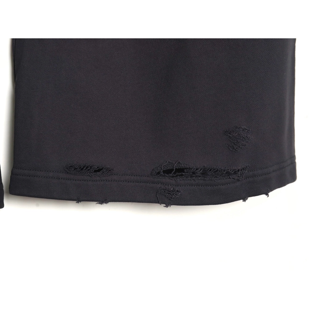 Balenciaga Trousers,CASUAL PANTS,Clothing,Buy Cheap Discount Balenciaga Earth pattern print distressed trousers