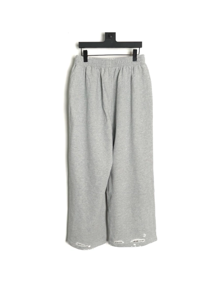 Balenciaga Trousers,CASUAL PANTS,Clothing,Buy Cheap Discount Balenciaga Earth pattern print distressed trousers