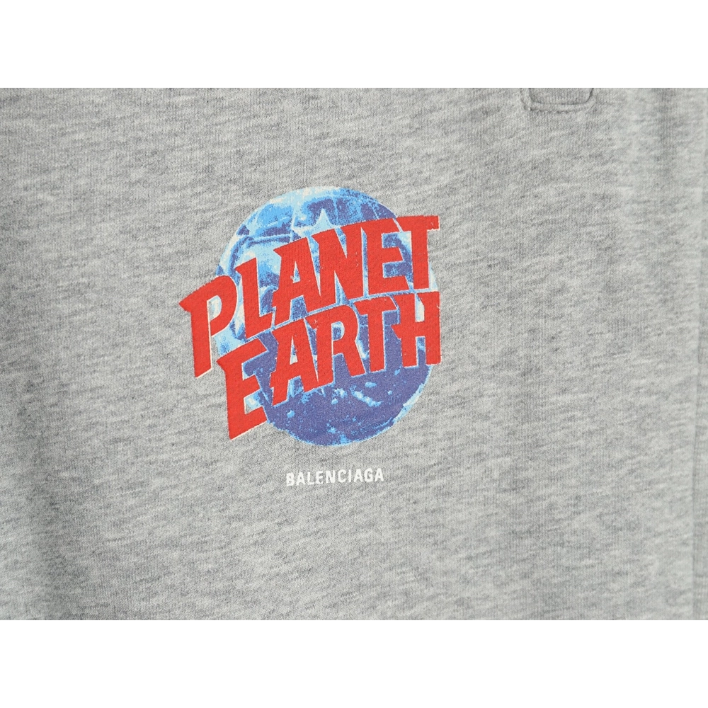 Balenciaga Trousers,CASUAL PANTS,Clothing,Buy Cheap Discount Balenciaga Earth pattern print distressed trousers