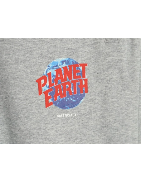 Balenciaga Trousers,CASUAL PANTS,Clothing,Buy Cheap Discount Balenciaga Earth pattern print distressed trousers