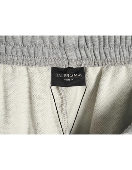 Balenciaga Trousers,CASUAL PANTS,Clothing,Buy Cheap Discount Balenciaga Earth pattern print distressed trousers