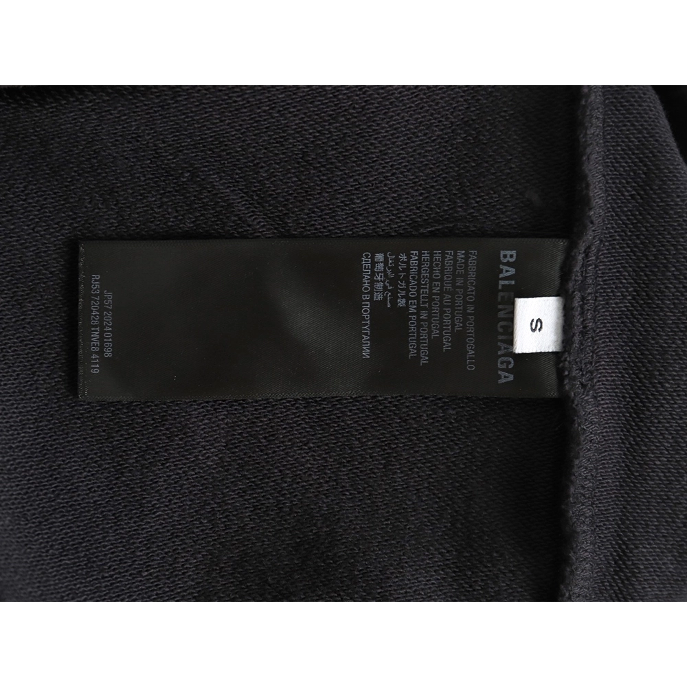 Balenciaga Jacket,Jacket,Clothing,Buy Cheap Discount Balenciaga globe pattern printed distressed zipper jacket
