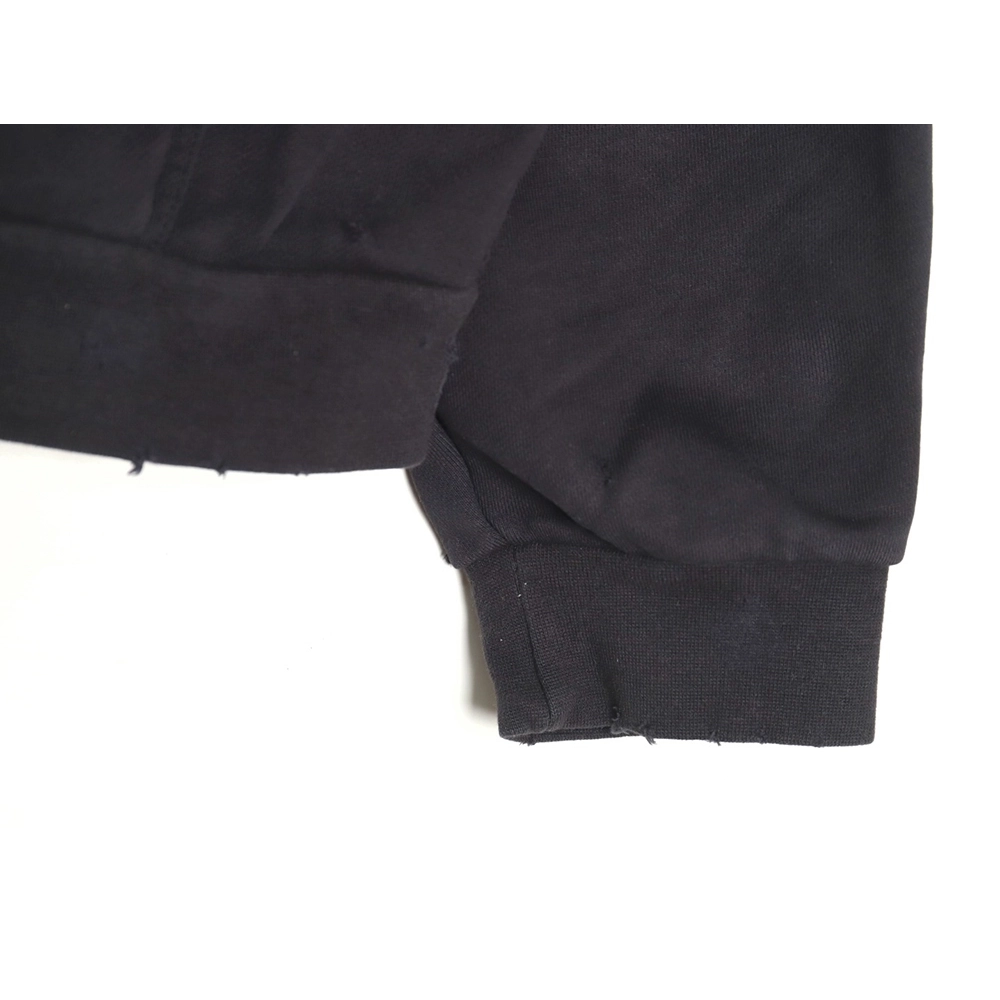 Balenciaga Jacket,Jacket,Clothing,Buy Cheap Discount Balenciaga globe pattern printed distressed zipper jacket