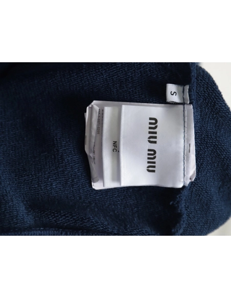 Miu Miu in low price trust seller,in low price trust seller,Clothing,Buy Cheap Discount Miu Miu Lettering Crewneck in low price 