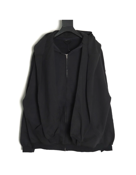 Balenciaga Jacket,Jacket,Clothing,Buy Cheap Discount Balenciaga fake twopiece shawl hooded zipper jacket