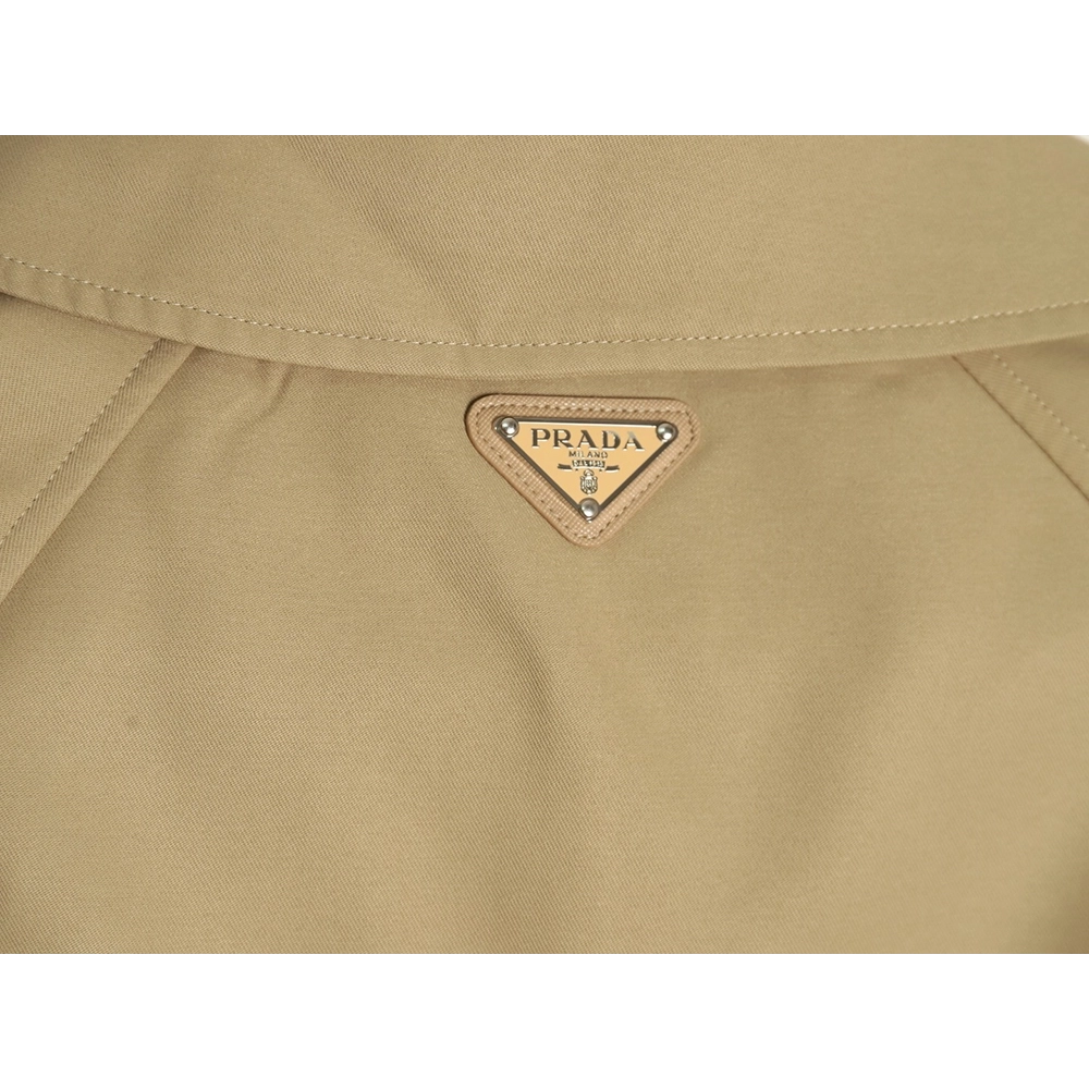 Prada Jacket,Jacket,Clothing,Buy Cheap Discount Prada corseted short belted trench coat