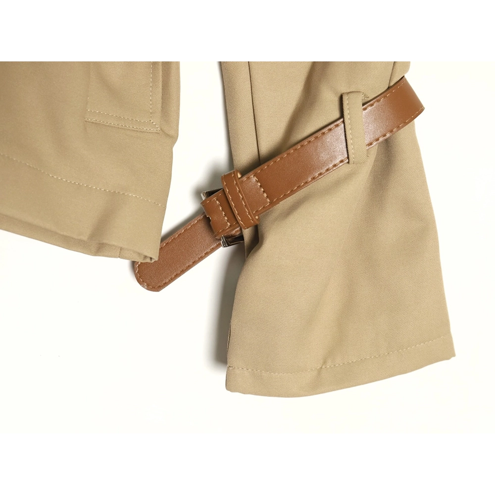 Prada Jacket,Jacket,Clothing,Buy Cheap Discount Prada corseted short belted trench coat