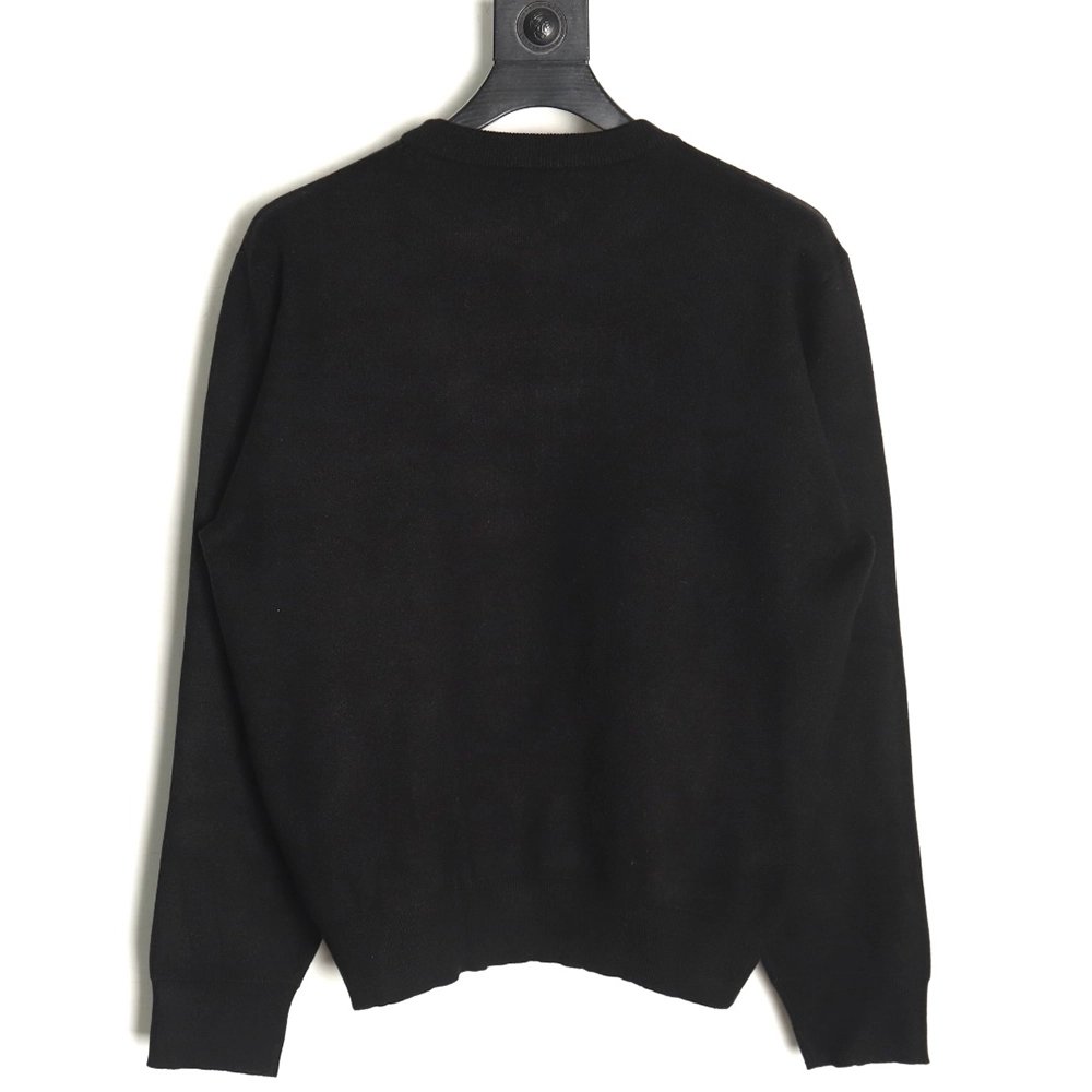 Dior in low price trust seller,in low price trust seller,Clothing,Buy Cheap Discount Dior signature letter crew neck sweater