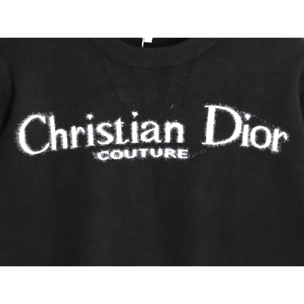 Dior in low price trust seller,in low price trust seller,Clothing,Buy Cheap Discount Dior signature letter crew neck sweater