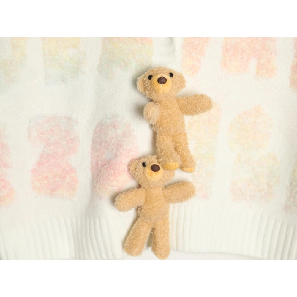 13De Marzo Sweater,in low price trust seller,Clothing,Buy Cheap Discount 13De Marzo Bear Cardigan Sweater