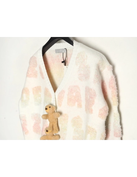 13De Marzo Sweater,in low price trust seller,Clothing,Buy Cheap Discount 13De Marzo Bear Cardigan Sweater