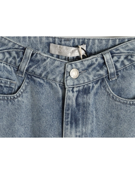 13De Marzo Jeans,CASUAL PANTS,Clothing,Buy Cheap Discount 13De Marzo Bear High Rise Wide Leg Jeans