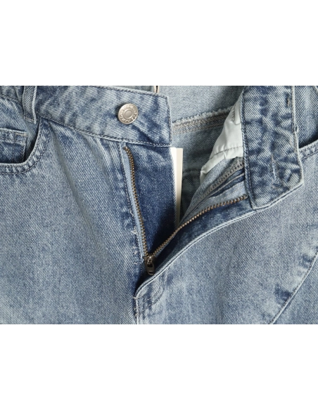 13De Marzo Jeans,CASUAL PANTS,Clothing,Buy Cheap Discount 13De Marzo Bear High Rise Wide Leg Jeans