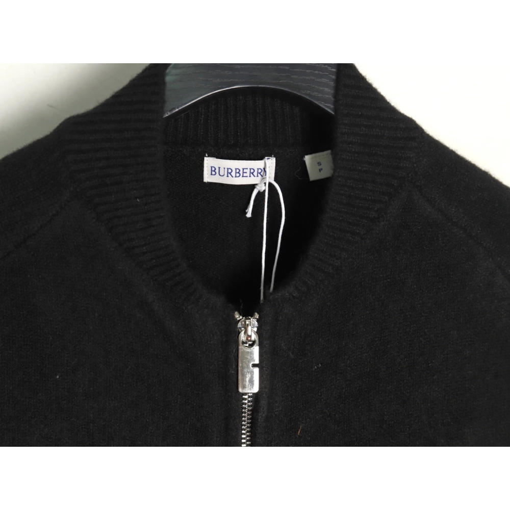 Burberry Jacket,Jacket,Clothing,Buy Cheap Discount Burberry hem Bshaped shield zipper sweater jacket