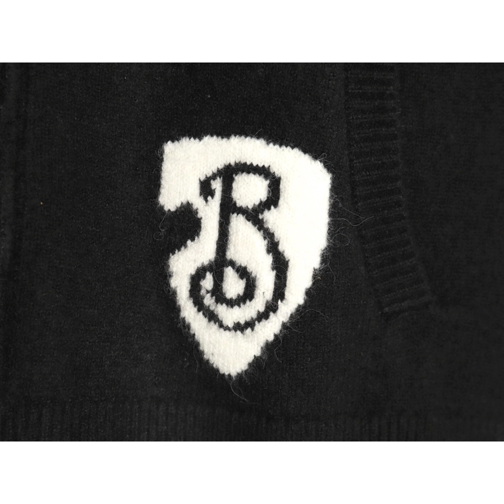 Burberry Jacket,Jacket,Clothing,Buy Cheap Discount Burberry hem Bshaped shield zipper sweater jacket