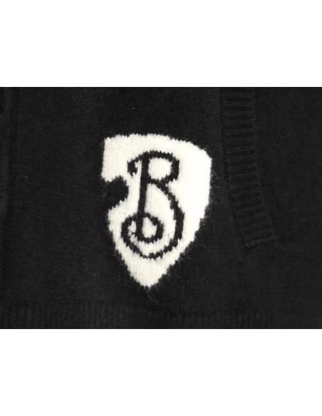 Burberry Jacket,Jacket,Clothing,Buy Cheap Discount Burberry hem Bshaped shield zipper sweater jacket