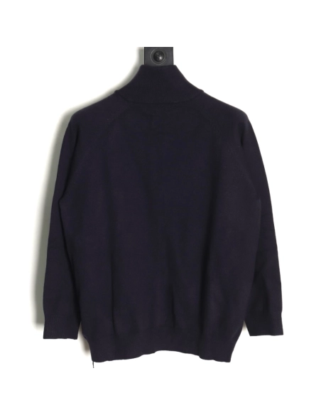Miu Miu Jacket,Jacket,Clothing,Buy Cheap Discount Miu Miu Stand Collar Zipper Lettering Knit Cardigan