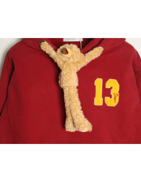 13De Marzo Sweater,in low price trust seller,Clothing,Buy Cheap Discount 13De Marzo bear scratching hooded in low price trust se